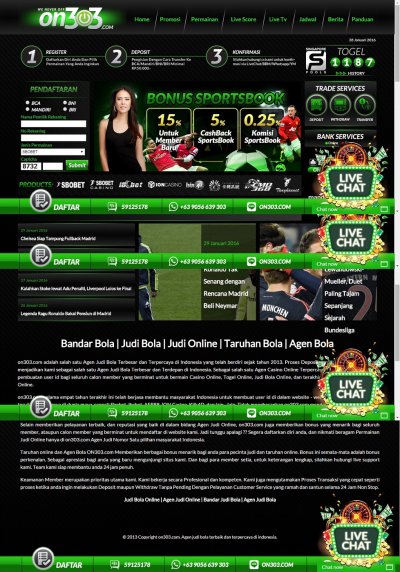 Sangat Terbaik  Olahraga   Judi   Situs Internet Agen Judi Bola - Bandar Bola - Taruhan Bola - Judi Online  On Web ?
